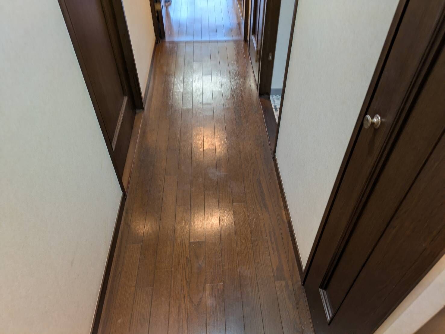名古屋市大曽根のマンションのフローリング張り替え工事が完了しました！